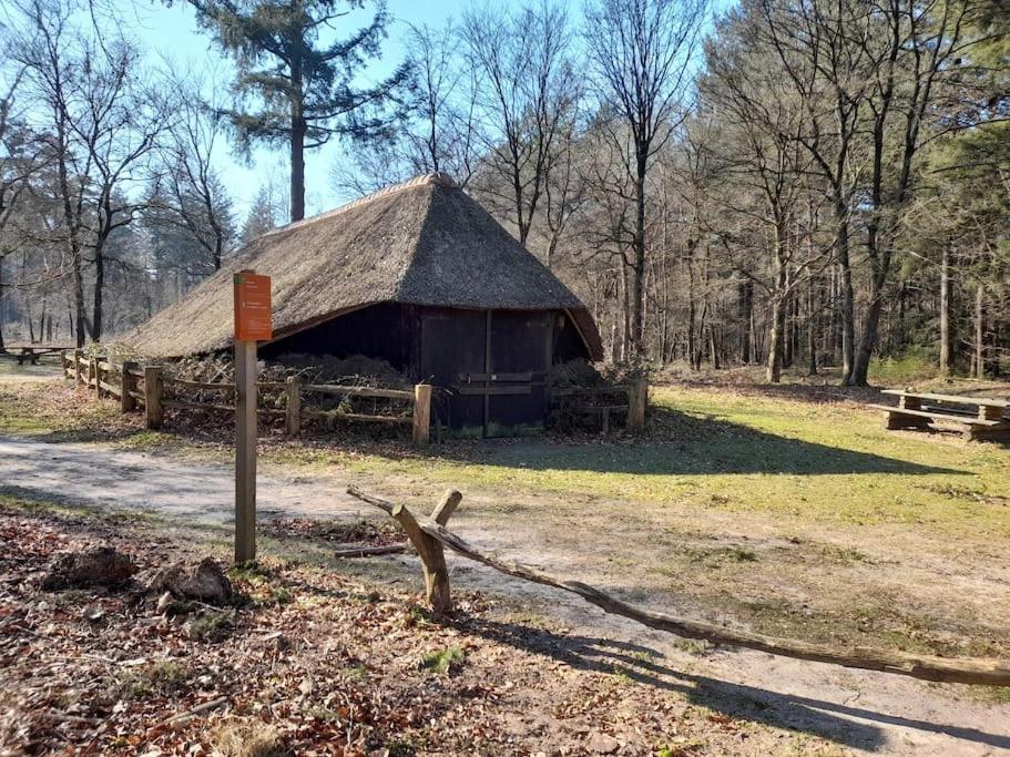 Gezellig Ingerichte Blokhut Op Een Rustig Park! Putten Eksteriør billede